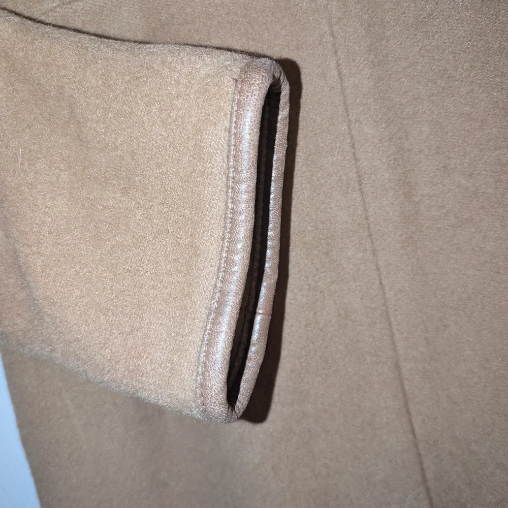 Coach Women's Wool Trench Coat Size Medium - Picture 6 of 8